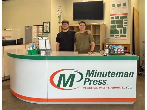 {Young Entrepreneurs Niko & Colin Nicoloudakis Grow Sales for Minuteman Press Franchise in North Seattle, WA}