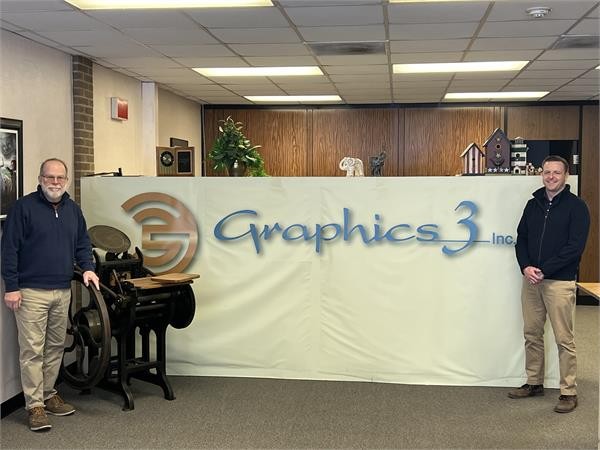 {49-Year Business Graphics 3 Sold to New Minuteman Press Franchise Owner Tyler Griffith in Coldwater, MI}