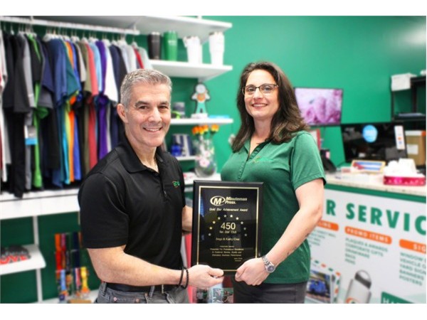 {Minuteman Press Franchise Owners Jorge & Kathy Cruz Carry Business Legacy Forward in Concord, NC}