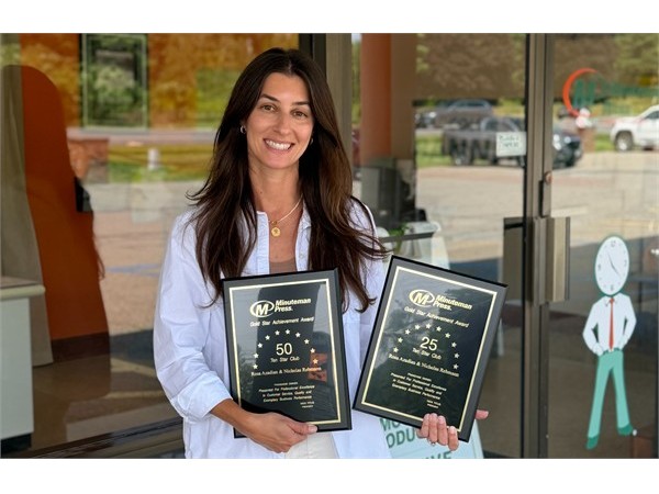 {Minuteman Press Franchise Owner Rosa Azadian Talks Career Transition from Pharmacist to Business Owner & First-Year Growth in Clifton Park, NY}