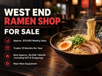 ramen shop for sale - 1