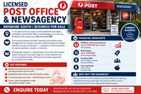 licensed post office newsagency - 1