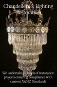 antique vintage lighting restoration - 1