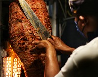 souvlaki burger shop busy - 2