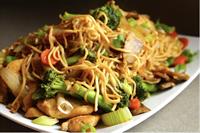 noodles asian food with - 1