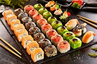 sushi train takeaway sushi - 1