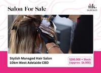 stylish managed hair salon - 1