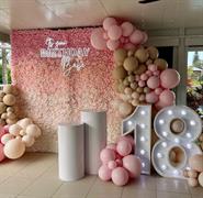 flower wall event hire - 1