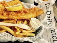 traditional fish chips for - 1