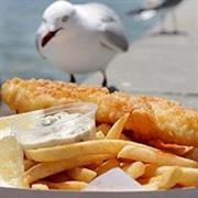 fish chips well established - 1