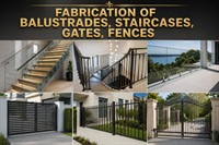 fabrication of balustrades staircases - 1