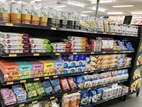 busy fruit vegetable store - 3
