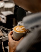 established cafe fully staffed - 2