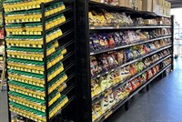 busy fruit vegetable store - 2