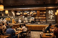 chinese dumpling restaurant with - 1