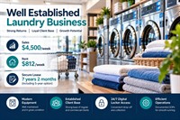 profitable laundromat for sale - 1
