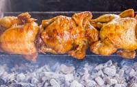 charcoal chicken salad bar - 1