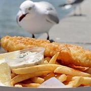 straight fish chips easy - 1