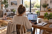 work from anywhere with - 1