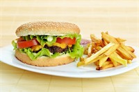 takeaway bbq chicken burgers - 1