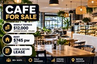 bayside cafe for sale - 1