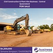 civil construction plant hire - 1
