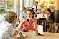 inviting cafe on a - 1