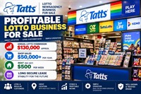tattslotto business for sale - 1
