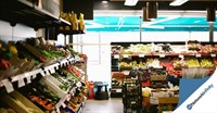 high exposure supermarket with - 1