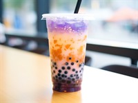 bubble tea shop with - 3