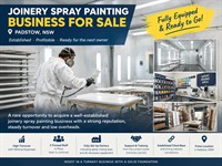 joinery spray painting business - 1