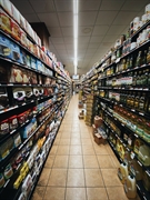 busy asian grocery store - 1