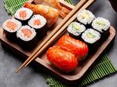 takeaway sushi japanese cuisine
