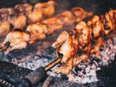 low rent charcoal chicken