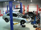 motor vehicle service centre