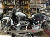 established motorcycle repair shop