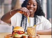 modern burger restaurant located