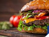 profitable burger franchise established