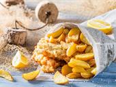 busy fish chips shop
