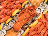 large licensed seafood shop
