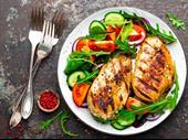 rotisserie chicken bar for