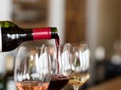 intimate wine bar tasting