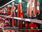meat sausage production deli
