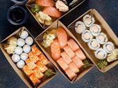 busy prime positioned sushi