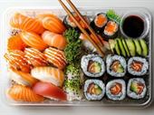 busy sushi kiosk franchise
