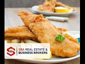 well-established fish chips shop