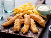popular fish chips shop