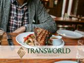 upscale steakhouse bar with