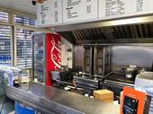well equipped takeaway fish