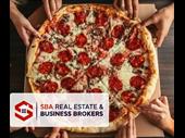 thriving pizza shop for